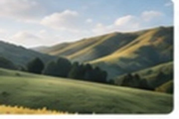 A quiet mountain landscape